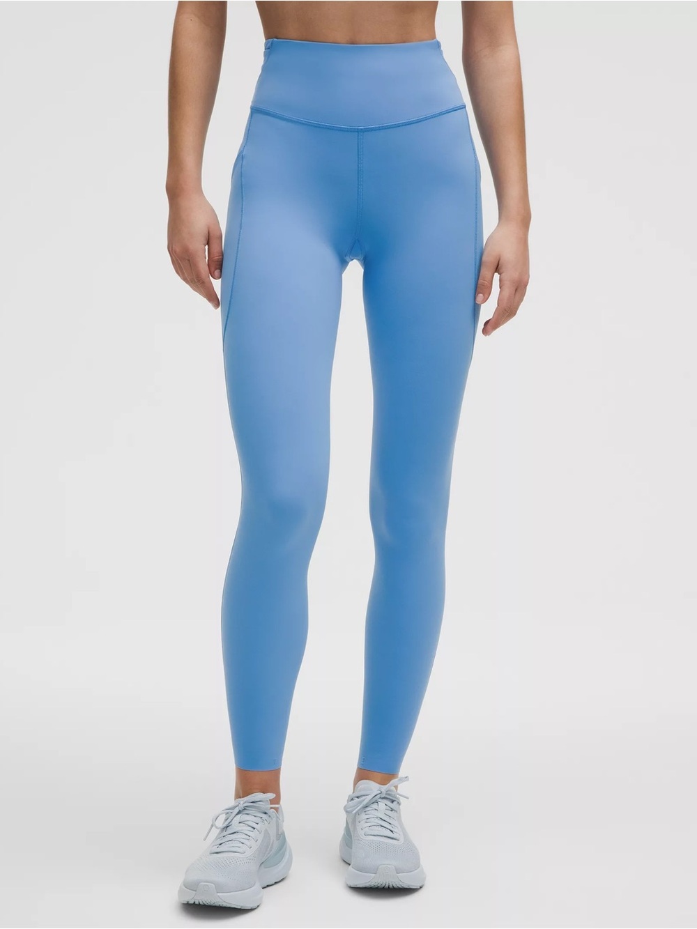 Lululemon Fast and Free HR Tight 28” 5 Pockets Pool Party Size 10